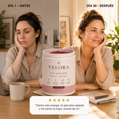 Velora — Energía natural, glow y bienestar diario